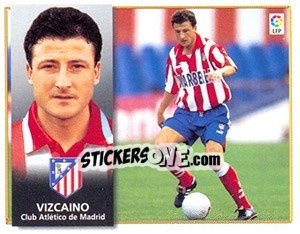 Cromo Vizcaino - Liga Spagnola 1998-1999 - Colecciones ESTE