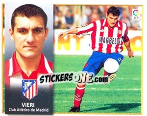 Sticker Vieri - Liga Spagnola 1998-1999 - Colecciones ESTE