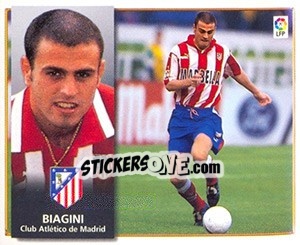 Cromo Biagini - Liga Spagnola 1998-1999 - Colecciones ESTE