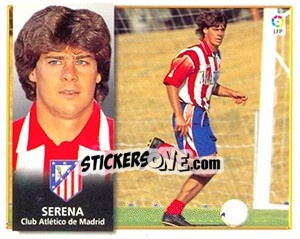 Cromo Serena - Liga Spagnola 1998-1999 - Colecciones ESTE