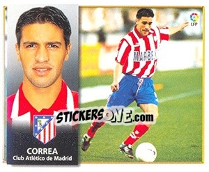 Sticker Correa - Liga Spagnola 1998-1999 - Colecciones ESTE
