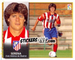 Cromo Serena - Liga Spagnola 1998-1999 - Colecciones ESTE