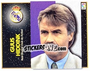 Sticker Hiddink (Entrenador) - Liga Spagnola 1998-1999 - Colecciones ESTE