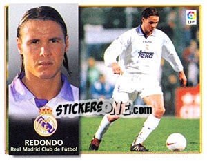 Cromo Redondo - Liga Spagnola 1998-1999 - Colecciones ESTE