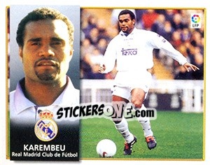 Sticker Karembeu - Liga Spagnola 1998-1999 - Colecciones ESTE