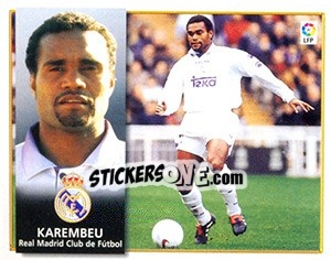 Sticker Karembeu - Liga Spagnola 1998-1999 n. 247 - Colecciones ESTE