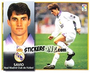 Sticker Savio - Liga Spagnola 1998-1999 - Colecciones ESTE
