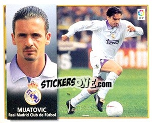 Figurina Mijatovic - Liga Spagnola 1998-1999 - Colecciones ESTE