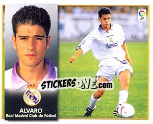 Figurina Alvaro - Liga Spagnola 1998-1999 n. 256 - Colecciones ESTE