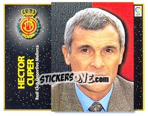 Sticker Cuper (Entrenador) - Liga Spagnola 1998-1999 - Colecciones ESTE