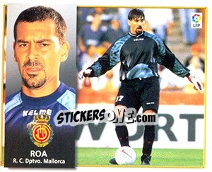 Cromo Roa - Liga Spagnola 1998-1999 - Colecciones ESTE