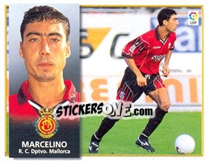 Cromo Marcelino - Liga Spagnola 1998-1999 - Colecciones ESTE