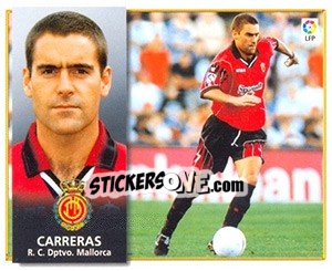 Cromo Carreras - Liga Spagnola 1998-1999 - Colecciones ESTE