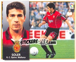 Cromo Soler - Liga Spagnola 1998-1999 - Colecciones ESTE