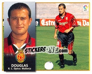 Sticker Douglas - Liga Spagnola 1998-1999 - Colecciones ESTE