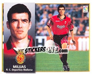 Cromo Milijas - Liga Spagnola 1998-1999 - Colecciones ESTE