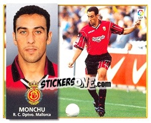 Cromo Monchu - Liga Spagnola 1998-1999 - Colecciones ESTE