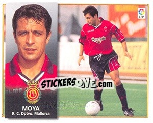 Sticker Moya - Liga Spagnola 1998-1999 n. 280 - Colecciones ESTE