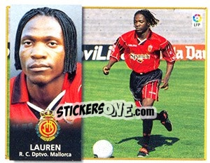 Cromo Lauren - Liga Spagnola 1998-1999 - Colecciones ESTE