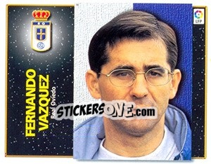 Cromo Fernando Vazquez (Entrenador) - Liga Spagnola 1998-1999 - Colecciones ESTE