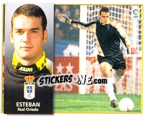 Cromo Esteban - Liga Spagnola 1998-1999 - Colecciones ESTE