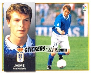 Cromo Jaime - Liga Spagnola 1998-1999 - Colecciones ESTE