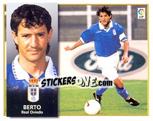Cromo Berto - Liga Spagnola 1998-1999 - Colecciones ESTE