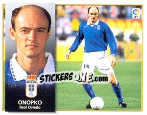 Sticker Onopko - Liga Spagnola 1998-1999 n. 299 - Colecciones ESTE