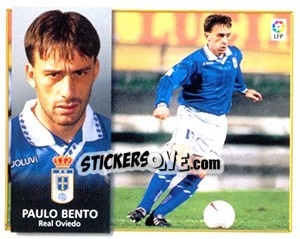 Sticker Paulo Bento - Liga Spagnola 1998-1999 n. 300 - Colecciones ESTE
