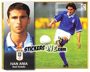 Sticker Ivan Ania - Liga Spagnola 1998-1999 n. 301 - Colecciones ESTE