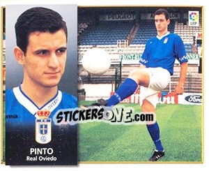 Sticker Pinto - Liga Spagnola 1998-1999 n. 307 - Colecciones ESTE