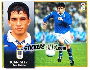 Cromo Juan Gonzalez - Liga Spagnola 1998-1999 - Colecciones ESTE