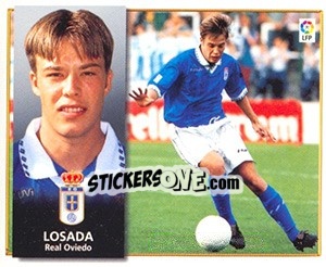 Sticker Losada - Liga Spagnola 1998-1999 n. 309 - Colecciones ESTE