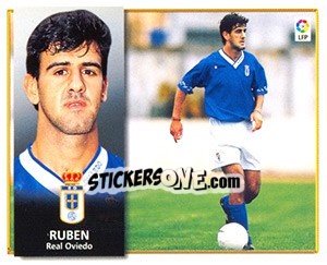 Cromo Rubén - Liga Spagnola 1998-1999 - Colecciones ESTE