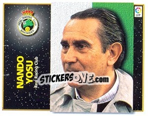 Cromo Nandu Yosu (Entrenador) - Liga Spagnola 1998-1999 - Colecciones ESTE