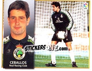 Cromo Ceballos - Liga Spagnola 1998-1999 - Colecciones ESTE