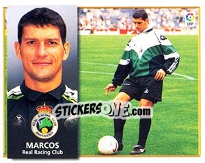Cromo Marcos - Liga Spagnola 1998-1999 - Colecciones ESTE