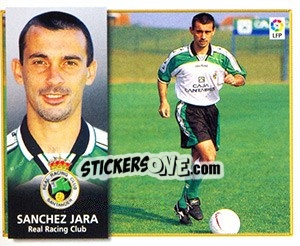 Figurina Sanchez Jara - Liga Spagnola 1998-1999 - Colecciones ESTE
