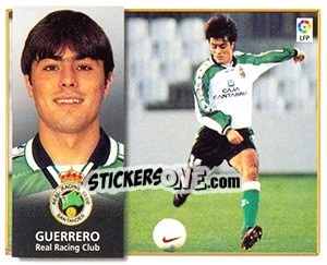 Cromo Guerrero - Liga Spagnola 1998-1999 - Colecciones ESTE