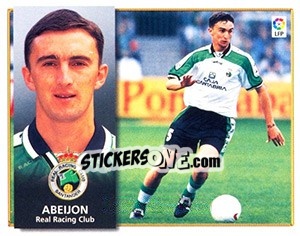 Cromo Abeijon - Liga Spagnola 1998-1999 - Colecciones ESTE