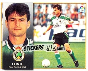 Sticker Conte - Liga Spagnola 1998-1999 n. 332 - Colecciones ESTE