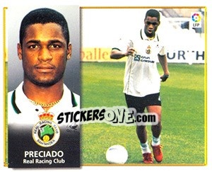 Sticker Preciado - Liga Spagnola 1998-1999 - Colecciones ESTE