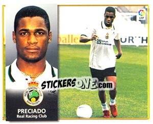 Sticker Preciado - Liga Spagnola 1998-1999 n. 341 - Colecciones ESTE