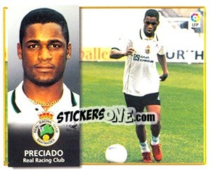 Figurina Preciado - Liga Spagnola 1998-1999 - Colecciones ESTE