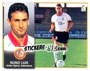 Sticker Nuno Luis - Liga Spagnola 1998-1999 n. 347 - Colecciones ESTE