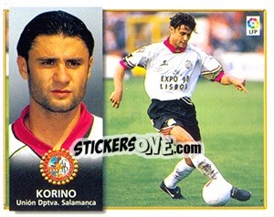 Cromo Korino - Liga Spagnola 1998-1999 - Colecciones ESTE