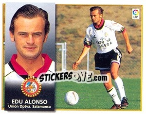Cromo Edu Alonso - Liga Spagnola 1998-1999 - Colecciones ESTE