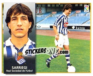 Sticker Sarriegui - Liga Spagnola 1998-1999 n. 372 - Colecciones ESTE
