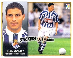 Cromo Juan Gomez - Liga Spagnola 1998-1999 n. 377 - Colecciones ESTE