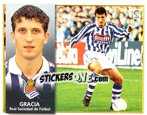 Cromo Gracia - Liga Spagnola 1998-1999 - Colecciones ESTE